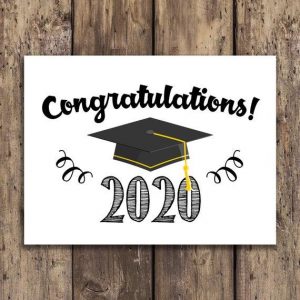 Congratulations, Class of 2020!